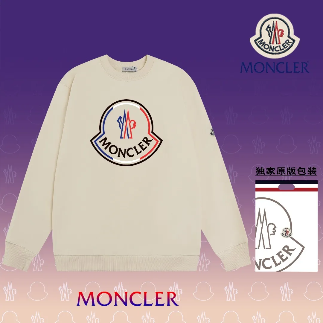 【 Quality】【 MONCLER】【In Stock 】 2024 New Arrival Premium 3D LOGO ， ， Premium ⚠️ ： 460 ， 21S 10S 26/2 1*1 ！ ， ， ， ， ， ！ Same Style ✔️ Same Style： ❗ ✔️【 Same Style， In Stock！】 ➡️Size：S M L XL XXL ➡️ ：Black White ⚠️Size Size